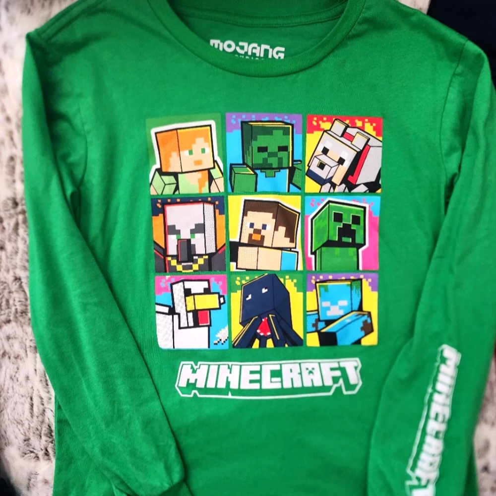 Minecraft Long Sleeve Shirt